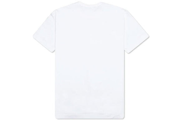 Футболка little heart t-shirt 'white' Comme Des Garcons Play, белый — фото 2