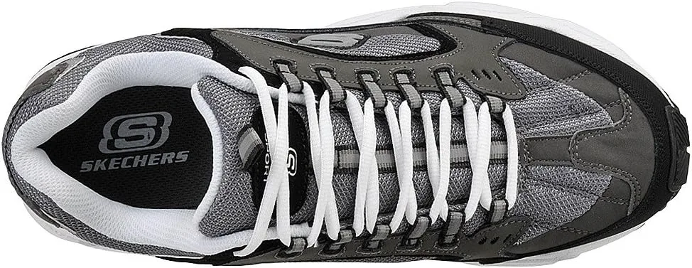 Мужские кроссовки Skechers Stamina Cutback, черные — фото 4