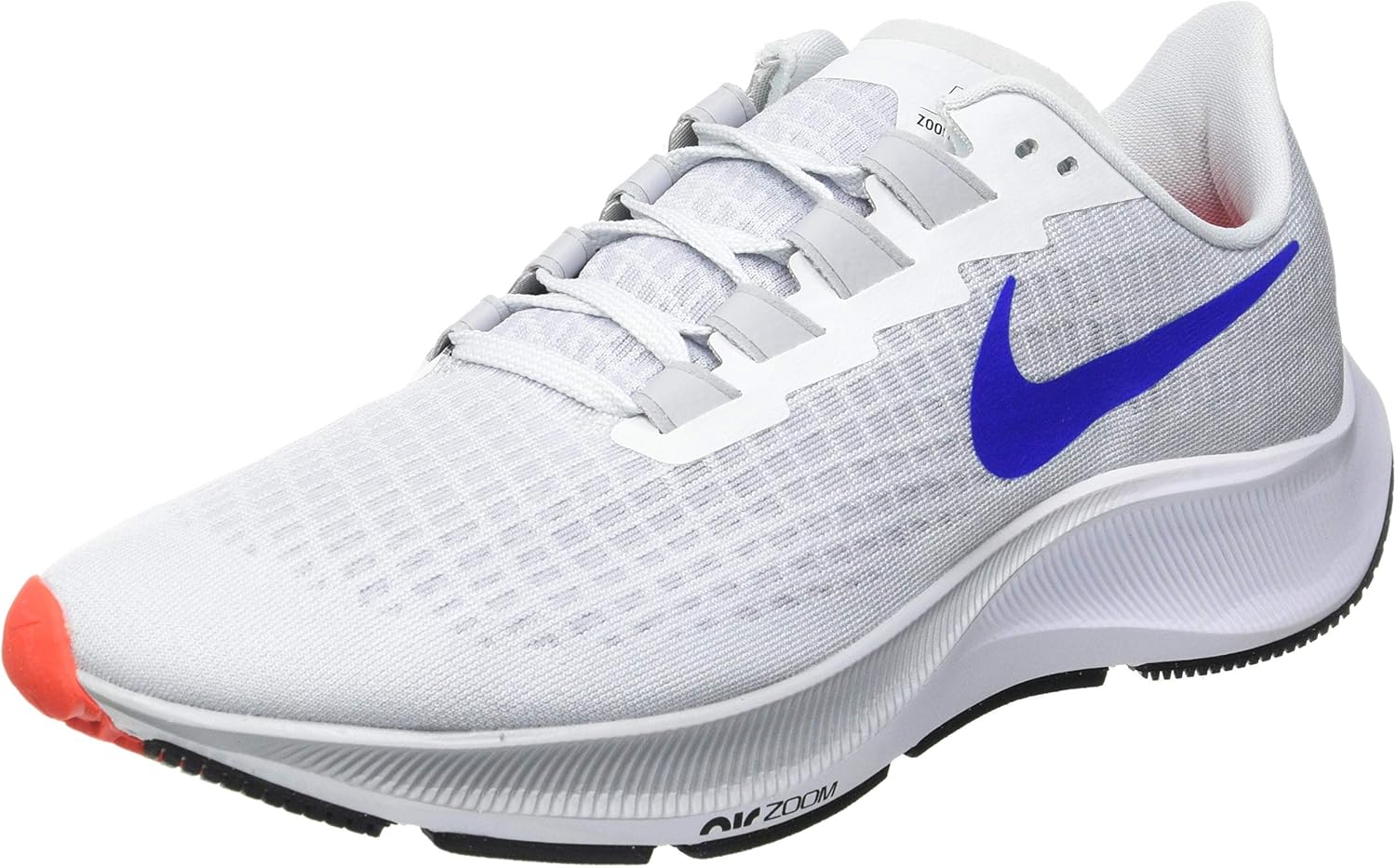 

Nike мужские кроссовки для бега, Pure Platinum Racer Blue Wolf Grey Brt Crimson White Black