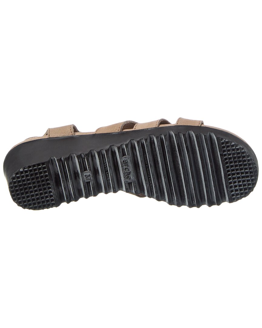 Arche Balbaz Leather Sandal, серый — фото 4