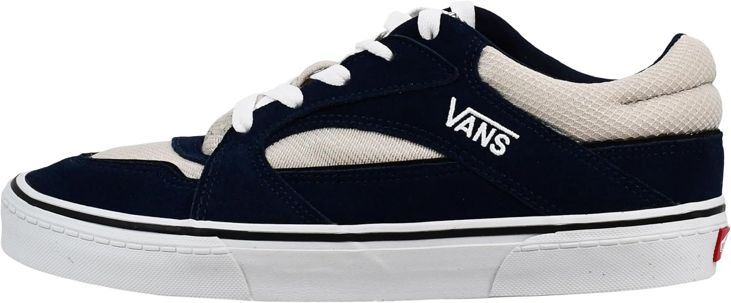 Vans Mens Colson Shoe | Ретро-кроссовки в стиле 90-х, повседневная обувь, Suede/Mesh Dress Blues — фото 4