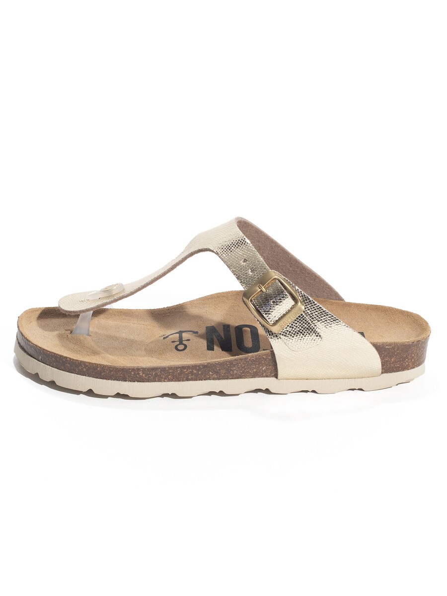 Сандалии с т-образным ремешком Bayton T-Bar Sandals Mercure, золотой