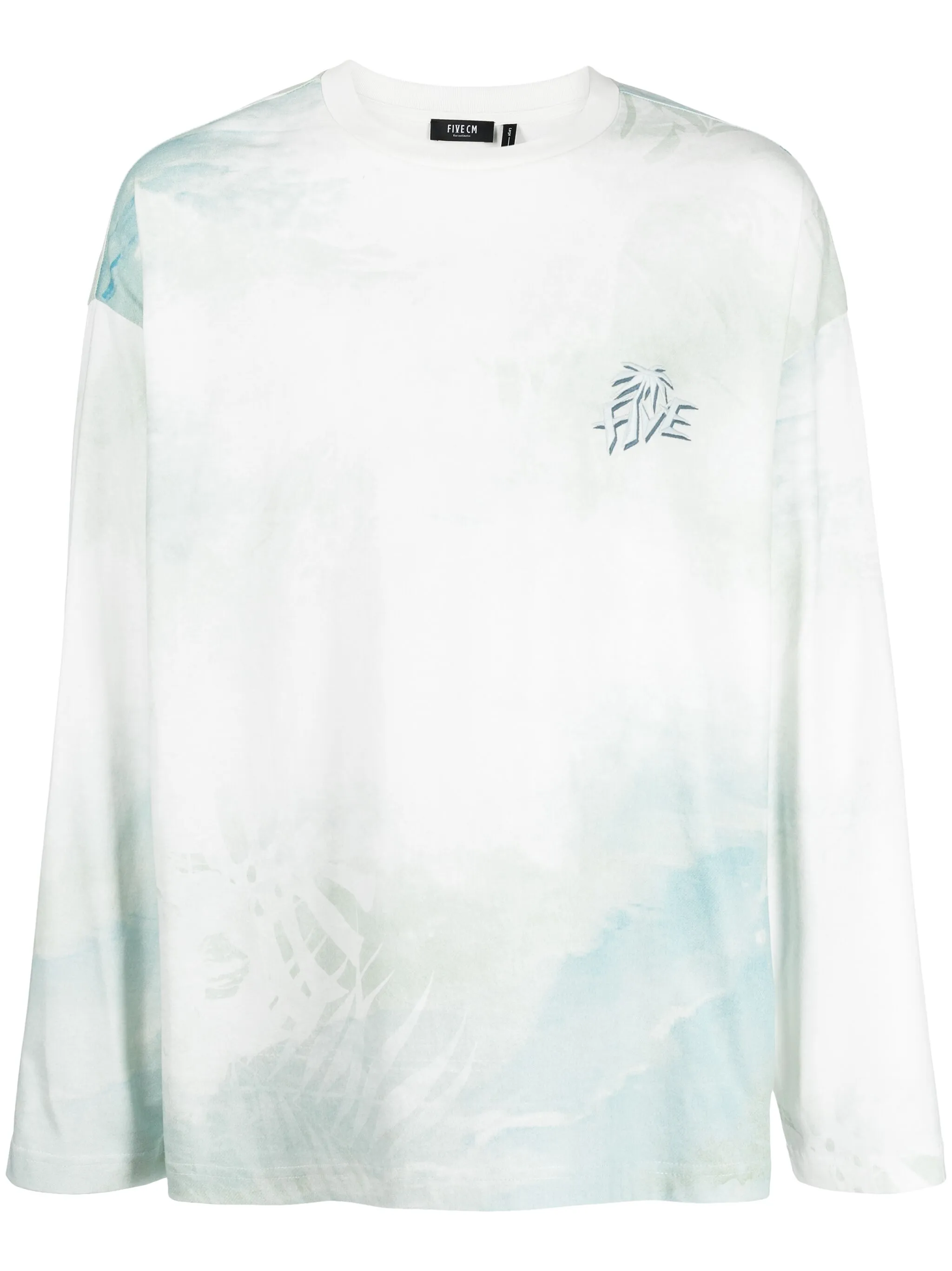 

Футболка с длинными рукавами и логотипом Five Cm, синий