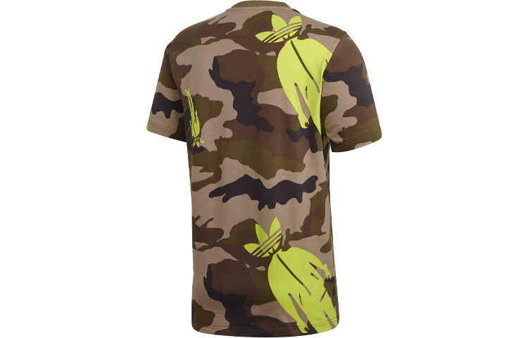 Adidas Originals Мужская футболка, цвет Camouflage — фото 2