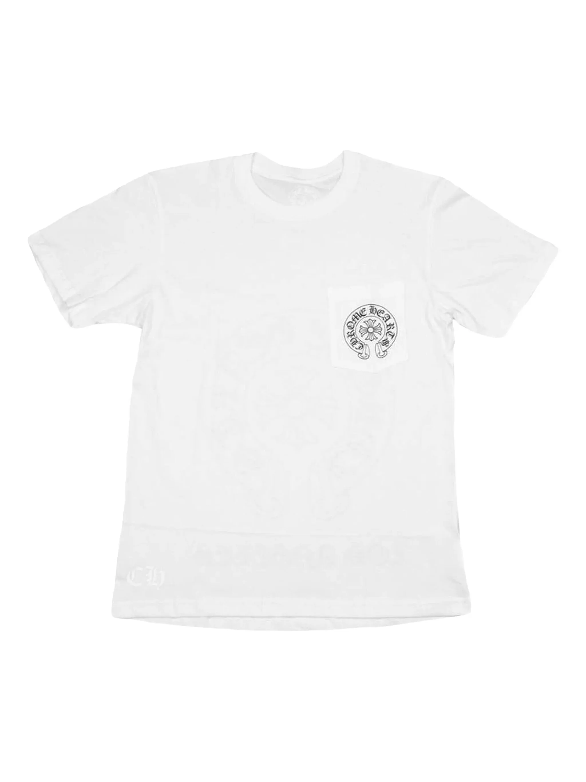 

Футболка с логотипом Chrome Hearts, белый