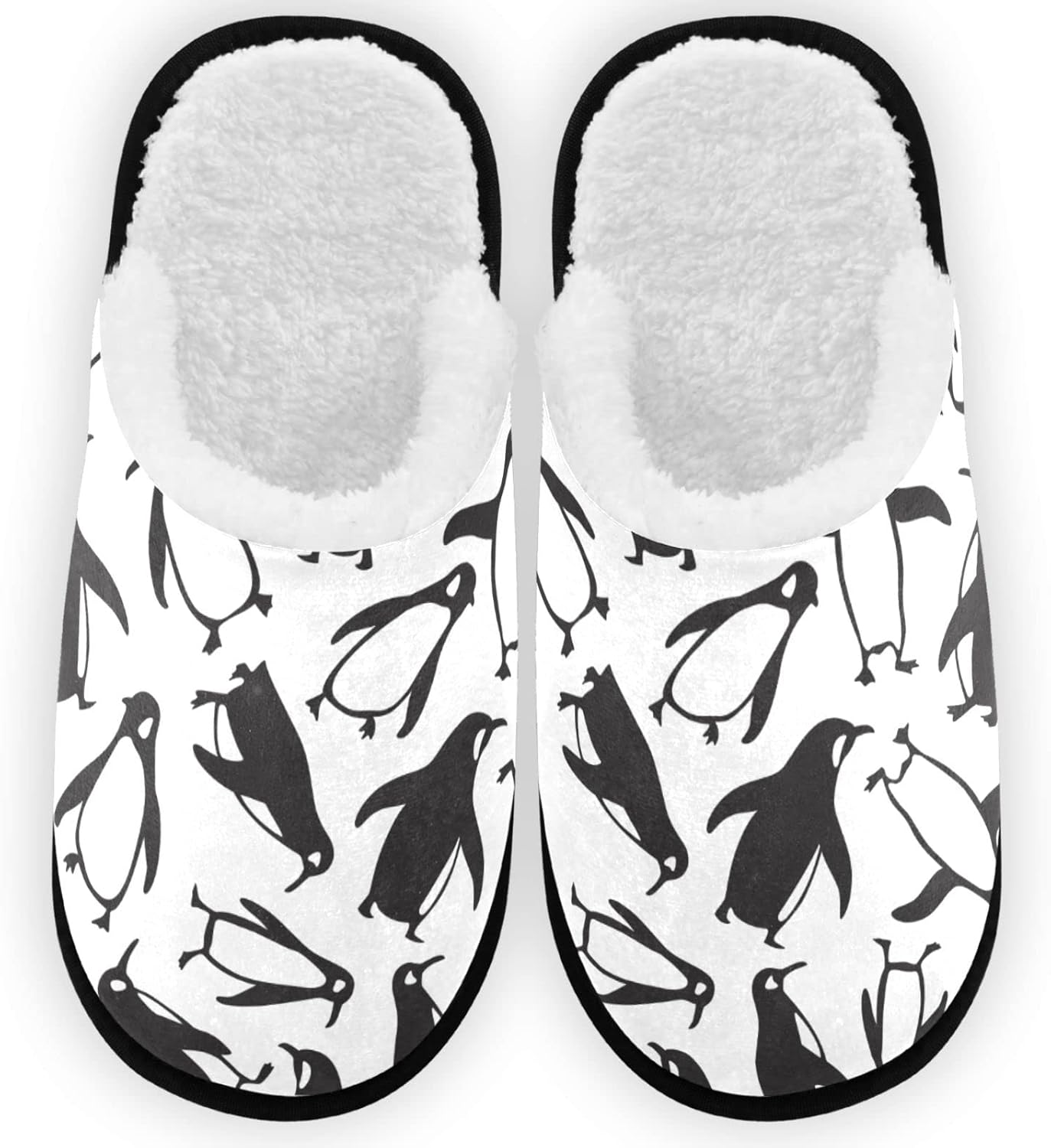 

Тапочки visesunny для женщин и мужчин, стильные, для зимы, теплые, из хлопка с эффектом памяти, с мягкой плюшевой флисовой подкладкой, домашние тапочки без шнурков, унисекс, обувь для дома и улицы, мультиколор