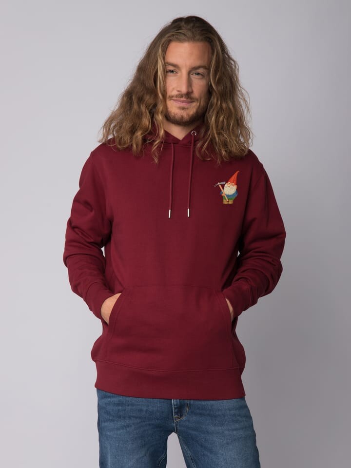 

Толстовка wat Apparel Sweatshirt Gartenzwerg, цвет Weinrot