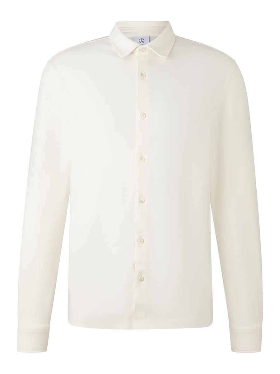 

Рубашка на пуговицах классического кроя BOGNER Franz-10, от белого