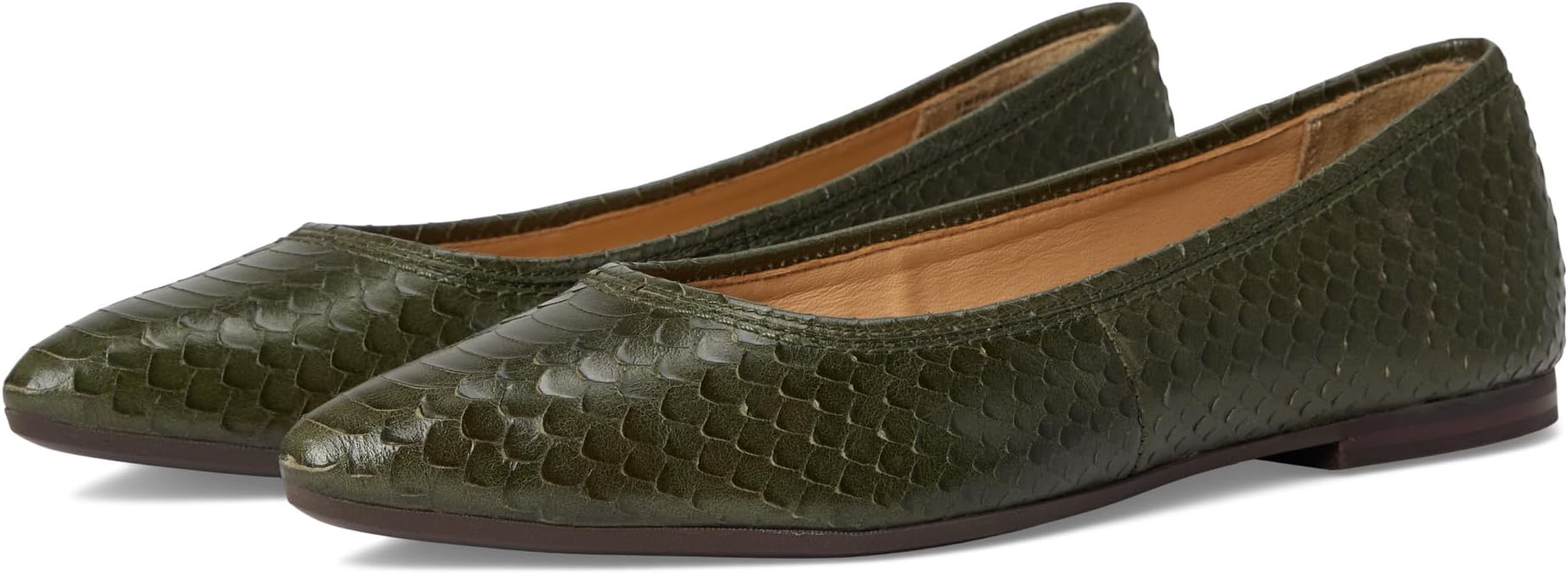 Балетки Frye Women's Heather Ballet, Dark Olive