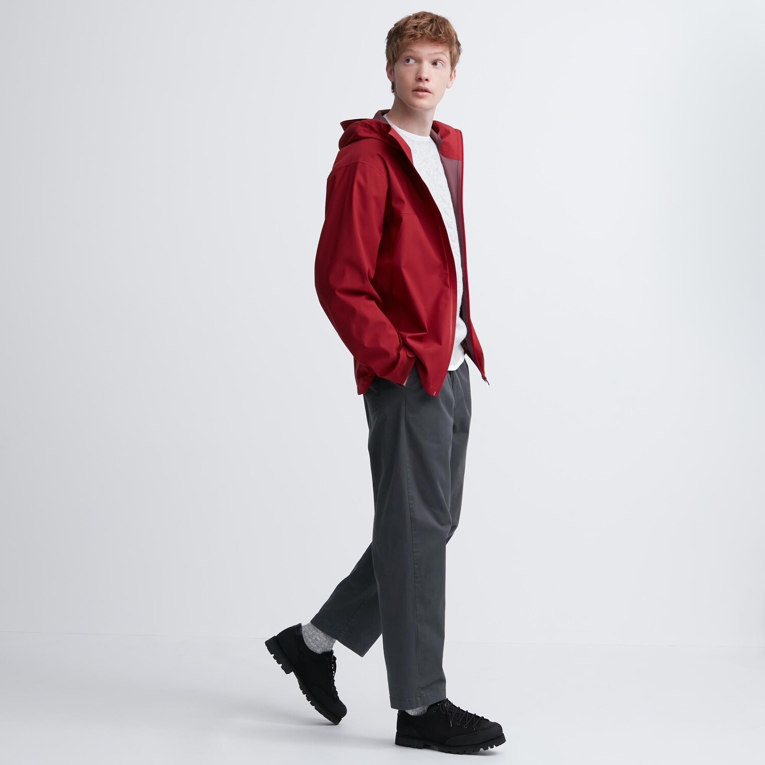 

Брюки UNIQLO свободные, темно-серый