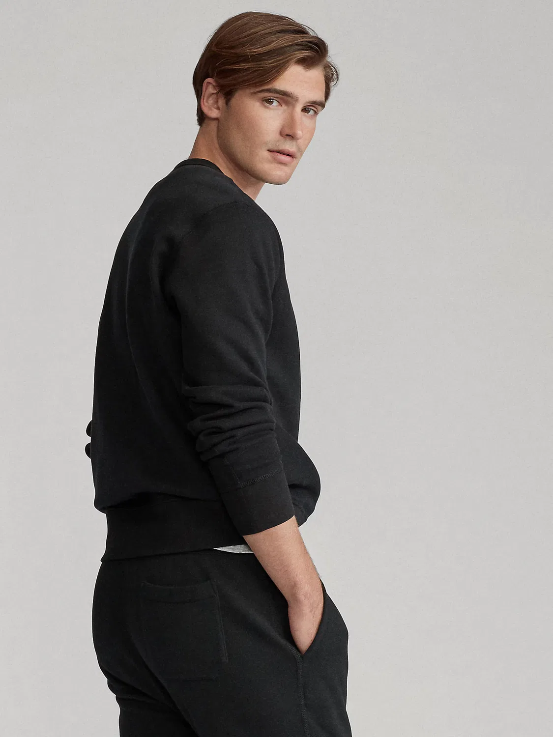 Толстовка Polo Ralph Lauren Big & Tall, Black — фото 4