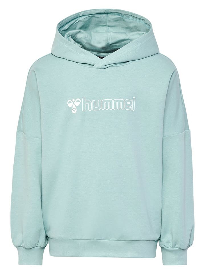

Пуловер с капюшоном Hummel, светло-синий