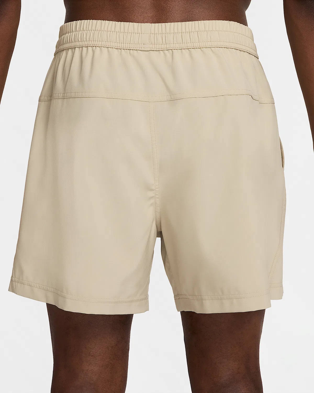 Мужские шорты Nike Form Dri-FIT 5" Unlined Versatile, Desert Khaki/Black — фото 3