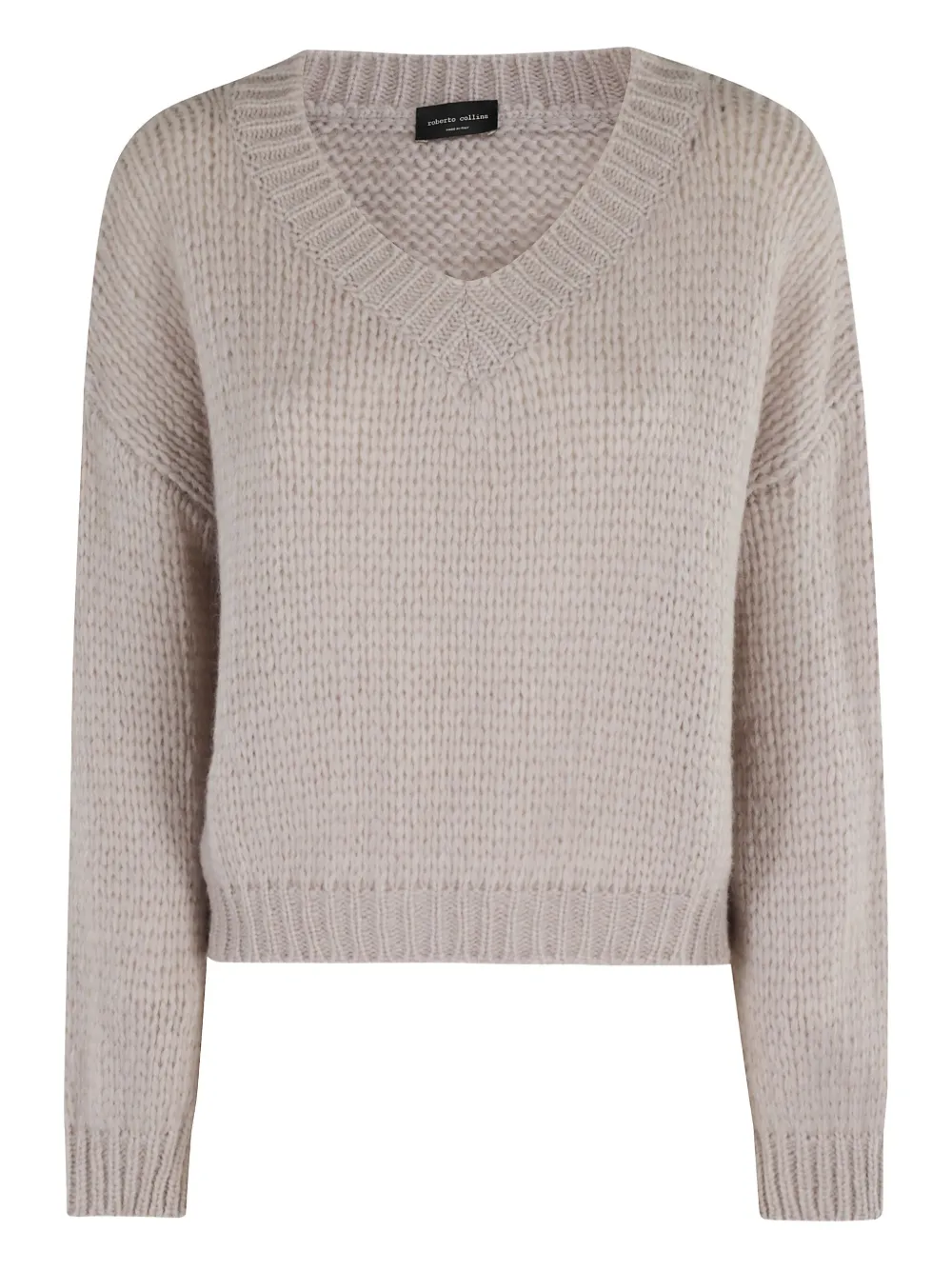 

Свитер с V-образным вырезом из смеси альпаки Roberto Collina