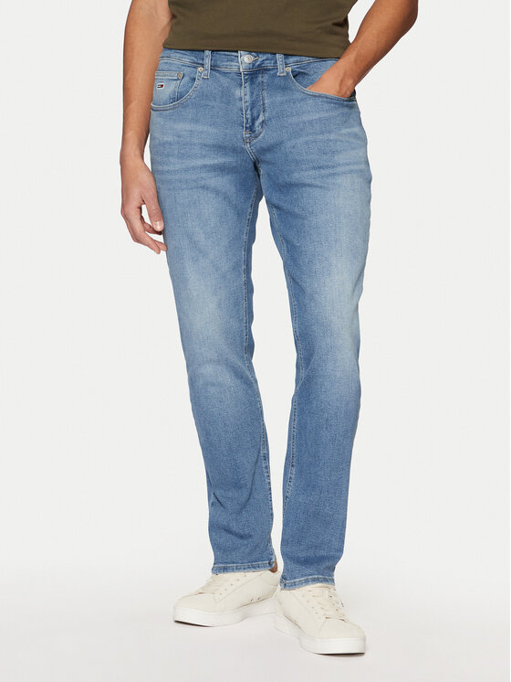 

Облегающие джинсы Scanton DM0DM21137 Tommy Jeans, синий