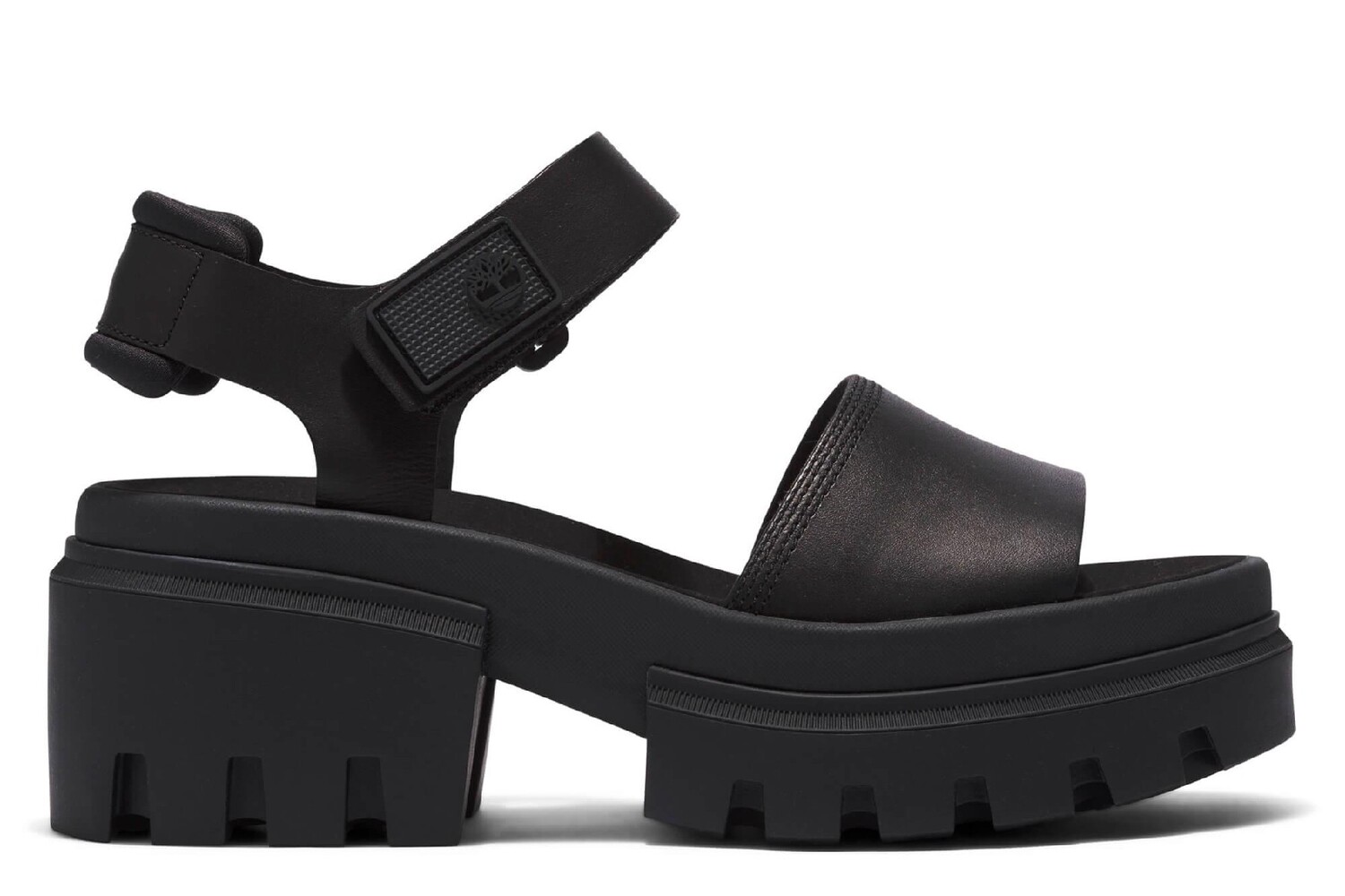 

Босоножки Everleigh на каблуке с ремешком на щиколотке Timberland, черный