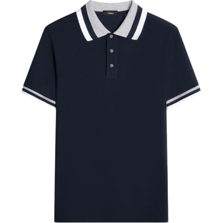 

THEORY Мужская поло темно-синего цвета