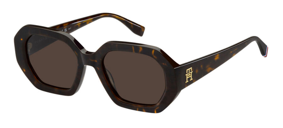 

Солнцезащитные очки Tommy Hilfiger TH 2155/S женские, размер 52/20/140