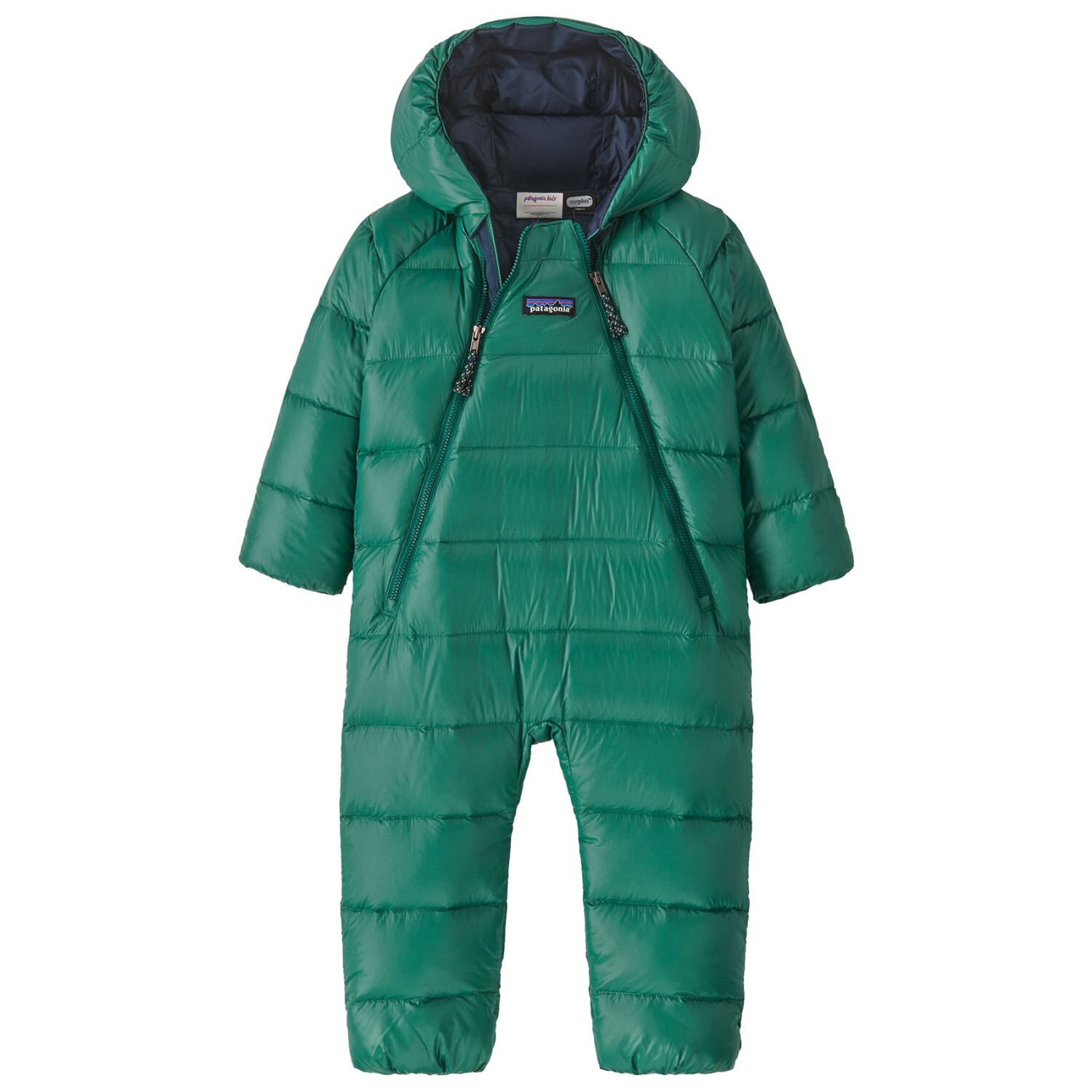 

Комбинезон Patagonia Infant's Hi-Loft Down Sweater Bunting, цвет Conifer Green