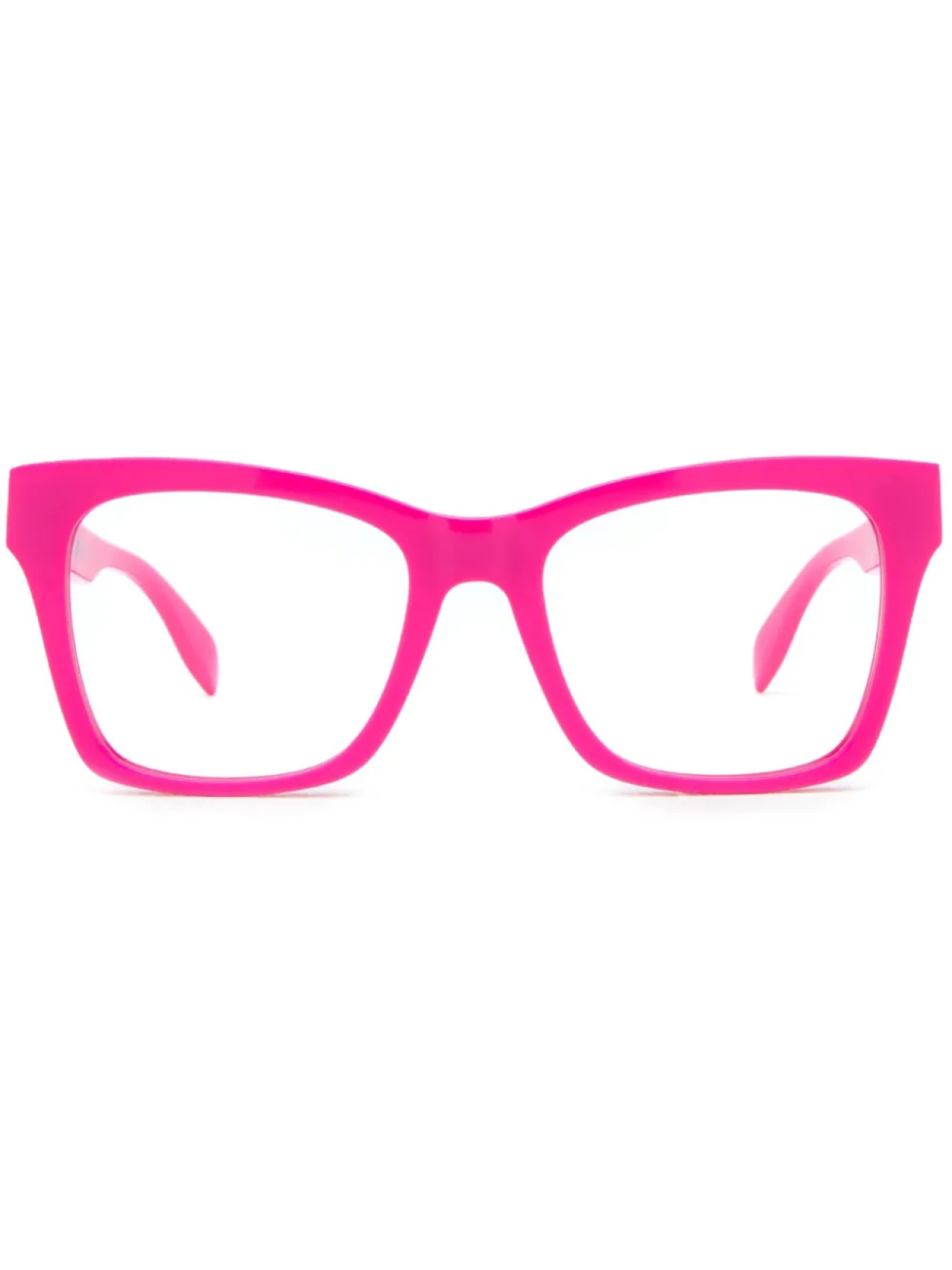 

Alexander McQueen Eyewear очки в квадратной оправе, розовый