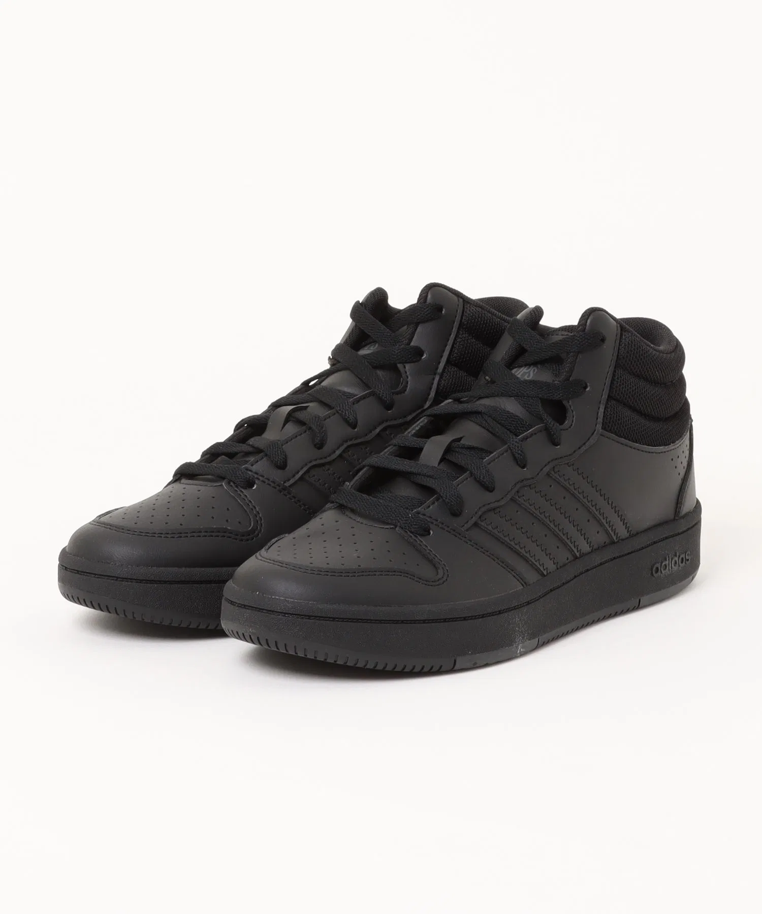 Мужские кроссовки adidas HOOPS MID CLASSIC чёрные