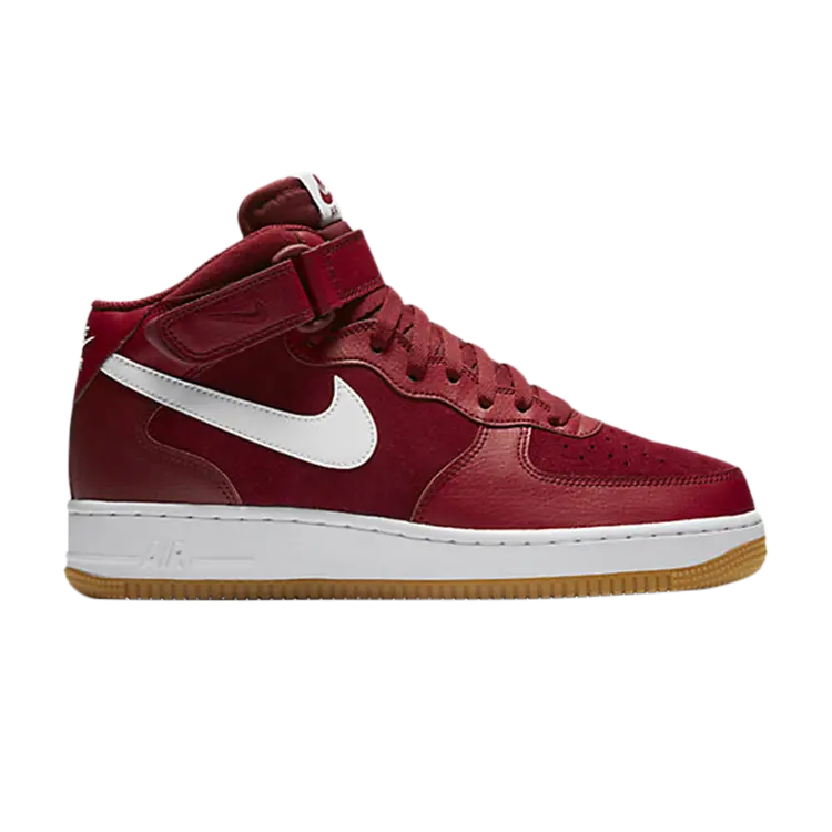 

Кроссовки Nike Air Force 1 Mid '07 'Team Red White', красный