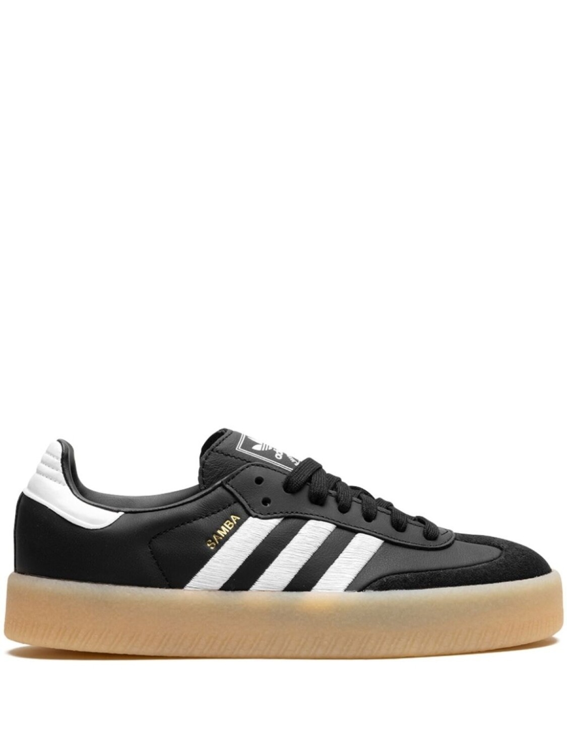 Adidas кроссовки Samba Black / White, черный