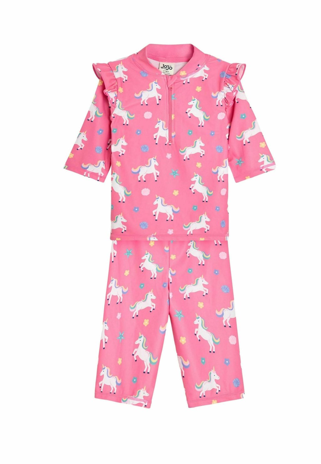 

Футболка с принтом SET JoJo Maman Bébé, фуксия