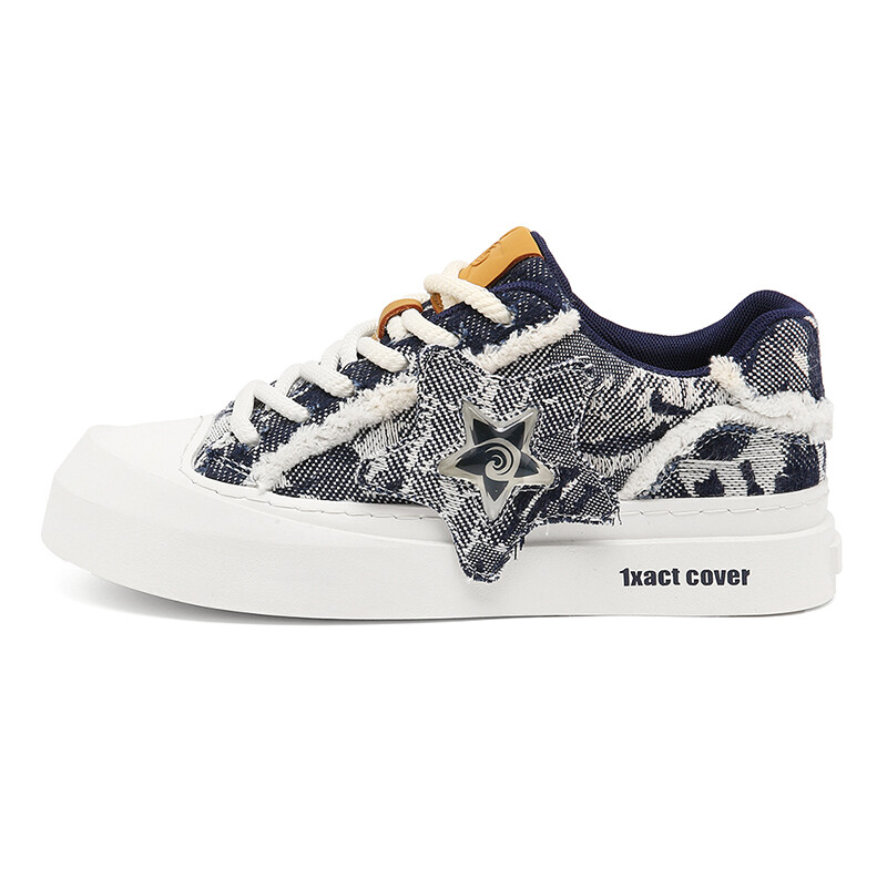 

Кроссовки 1xact cover Skateboarding Shoes Unisex Low-top, черный