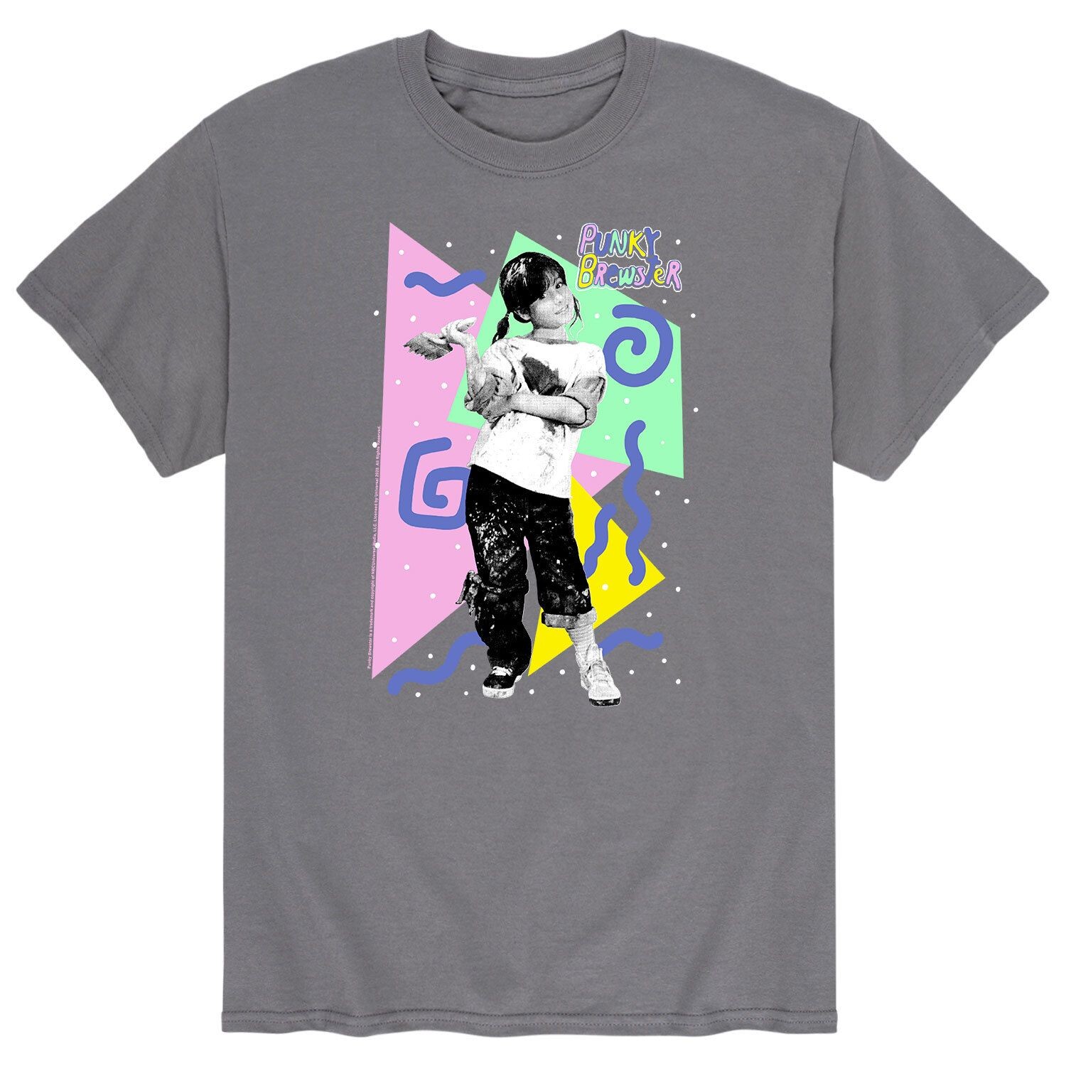 

Мужская футболка в стиле ретро Punky Brewster Licensed Character