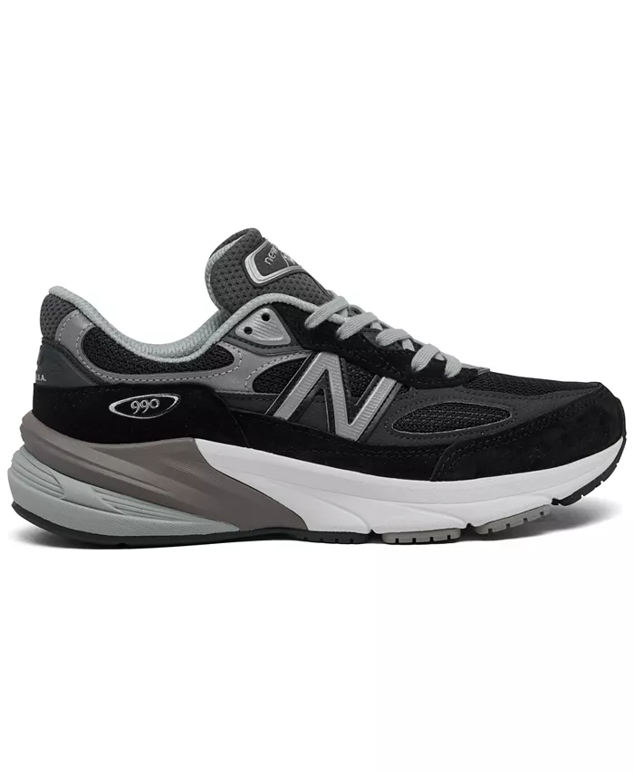 Женские кроссовки для бега 990V6 от Finish Line New Balance, черный — фото 2
