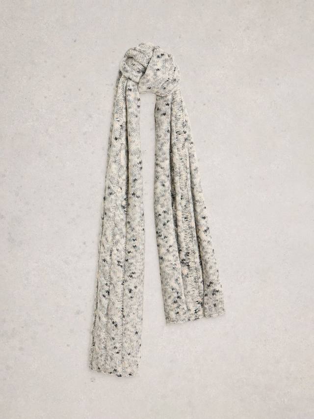 

Шарф из космического трикотажа White Stuff, Grey/Multi