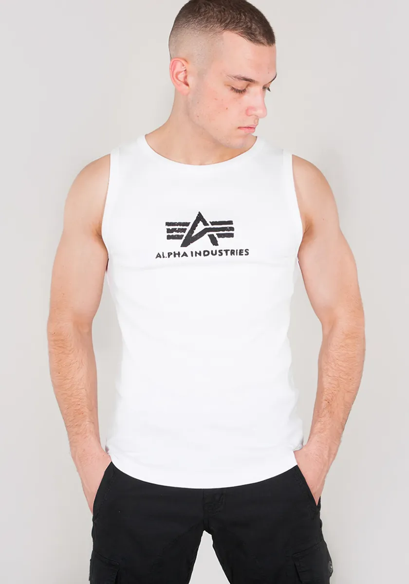 

Майка Alpha Industries " Alpha Industries Men - Tanks Logo Tank", белый