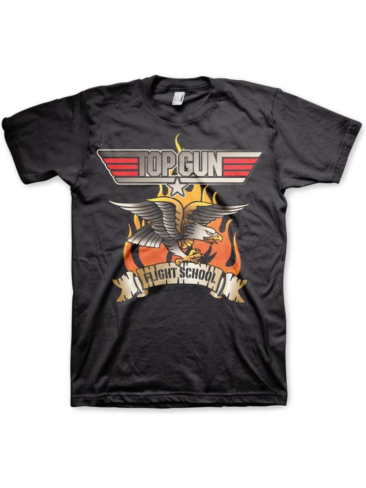 

Футболка Flying Eagle Big Tall T-Shirt черного цвета TOP GUN, Черный, Футболка Flying Eagle Big Tall T-Shirt черного цвета TOP GUN