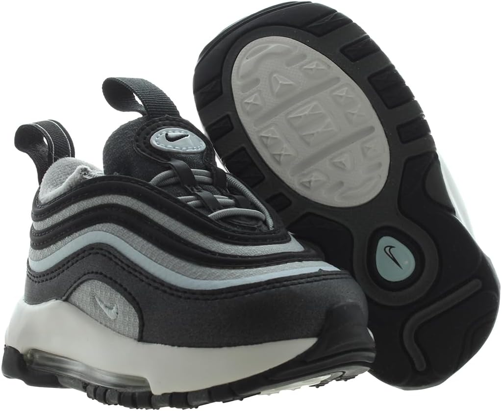 Мужские кроссовки для бега Nike Air Max 97 (GS) Competition, черный/синий/серый — фото 2