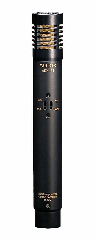 

Конденсаторный микрофон Audix ADX51 Small Diaphragm Condenser Microphone