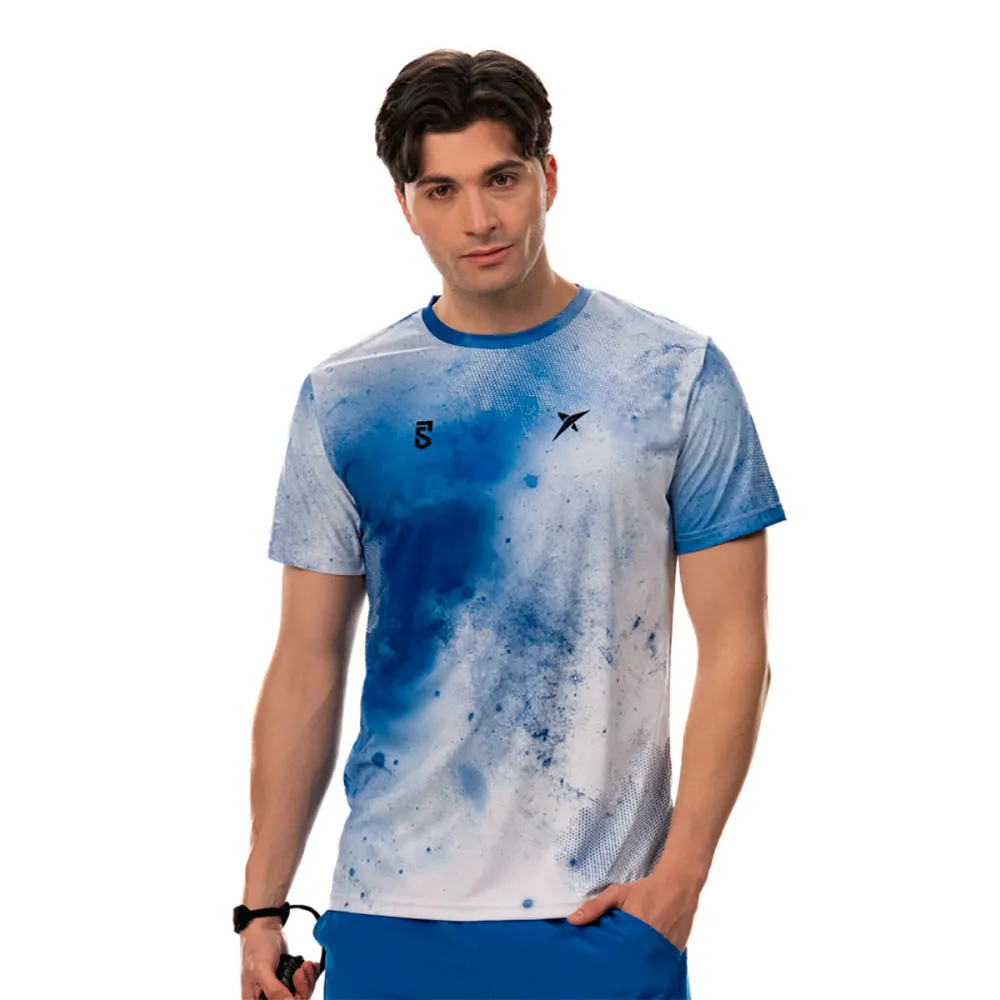 

Футболка Drop Shot Aker print, синий