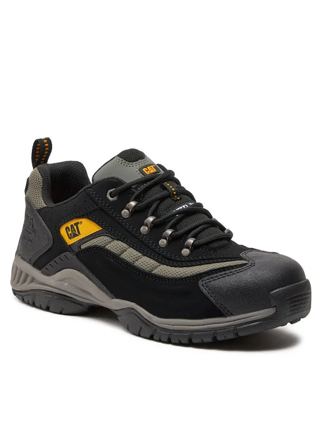CAT Footwear Низкие черные туфли Moor St P725803 — фото 3
