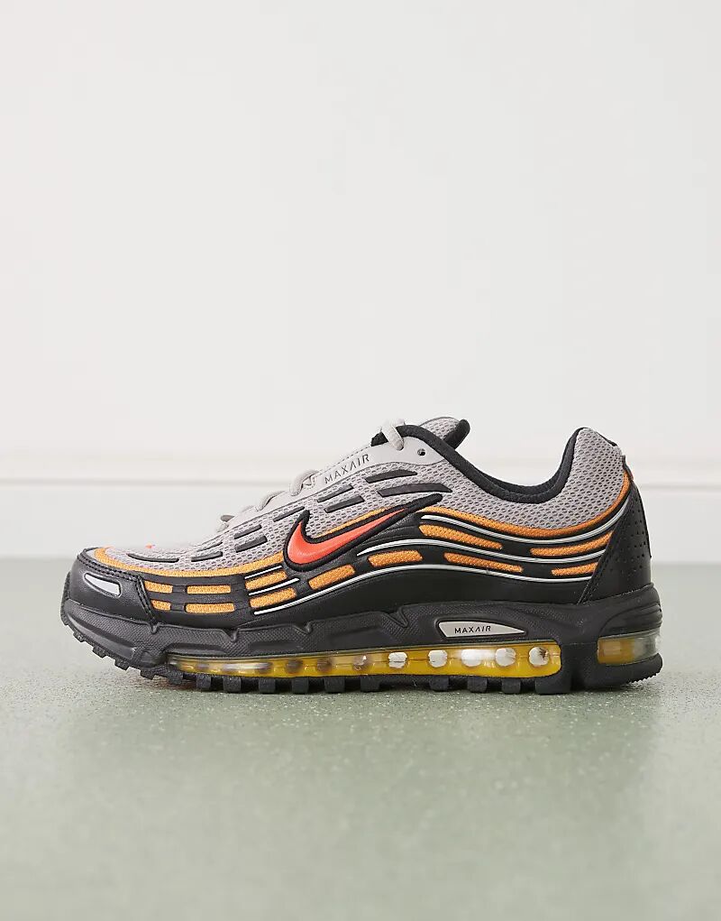 Кроссовки Nike Air Max TL 2.5 серого и красного цветов — фото 2