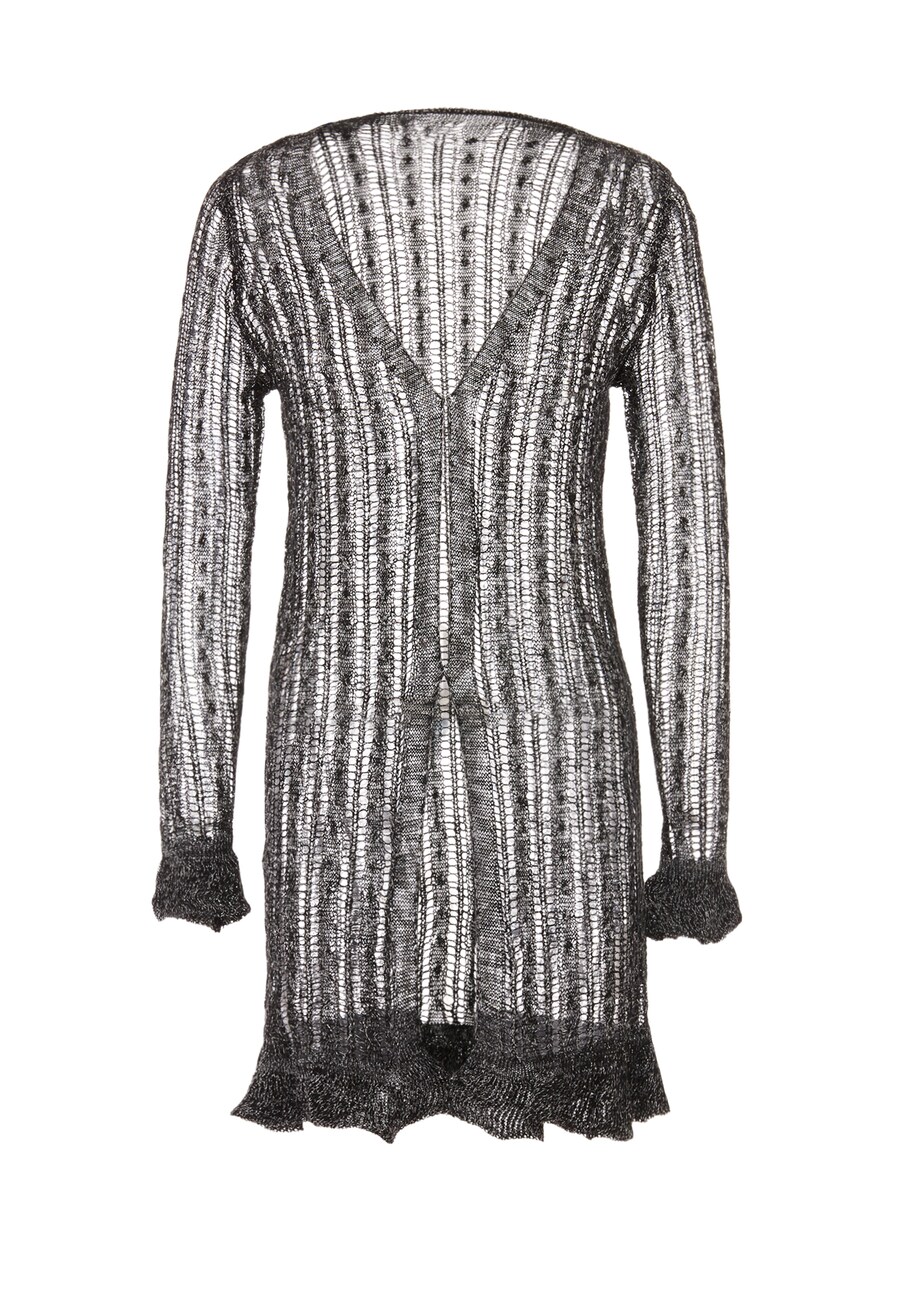 

Вязаный кардиган LEOMIA Knit Cardigan, черный