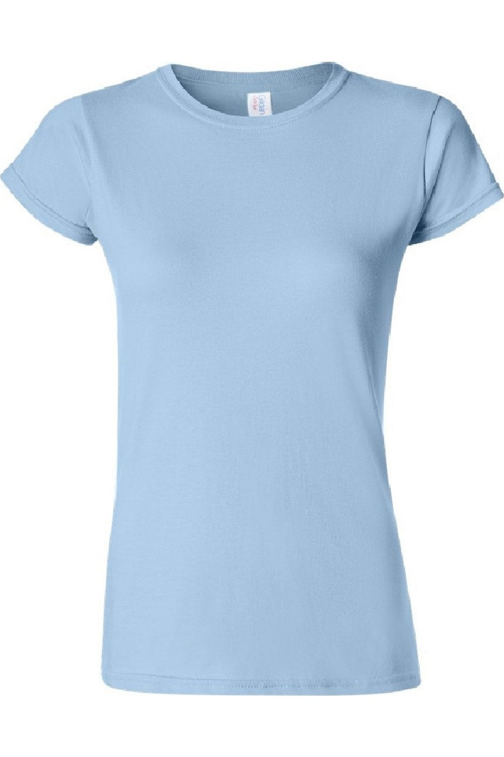 

Футболка Gildan Ladies Soft Style с коротким рукавом, светло-голубой