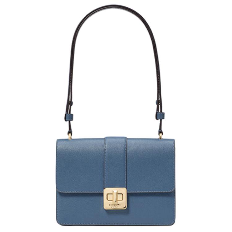 

Kate Spade Женская сумка через плечо среднего размера из спилка коровьей кожи цвета циан