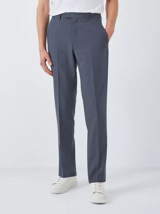 

Брюки John Lewis Kin Leo Wool Blend Slim Fit, цвет airforce blue