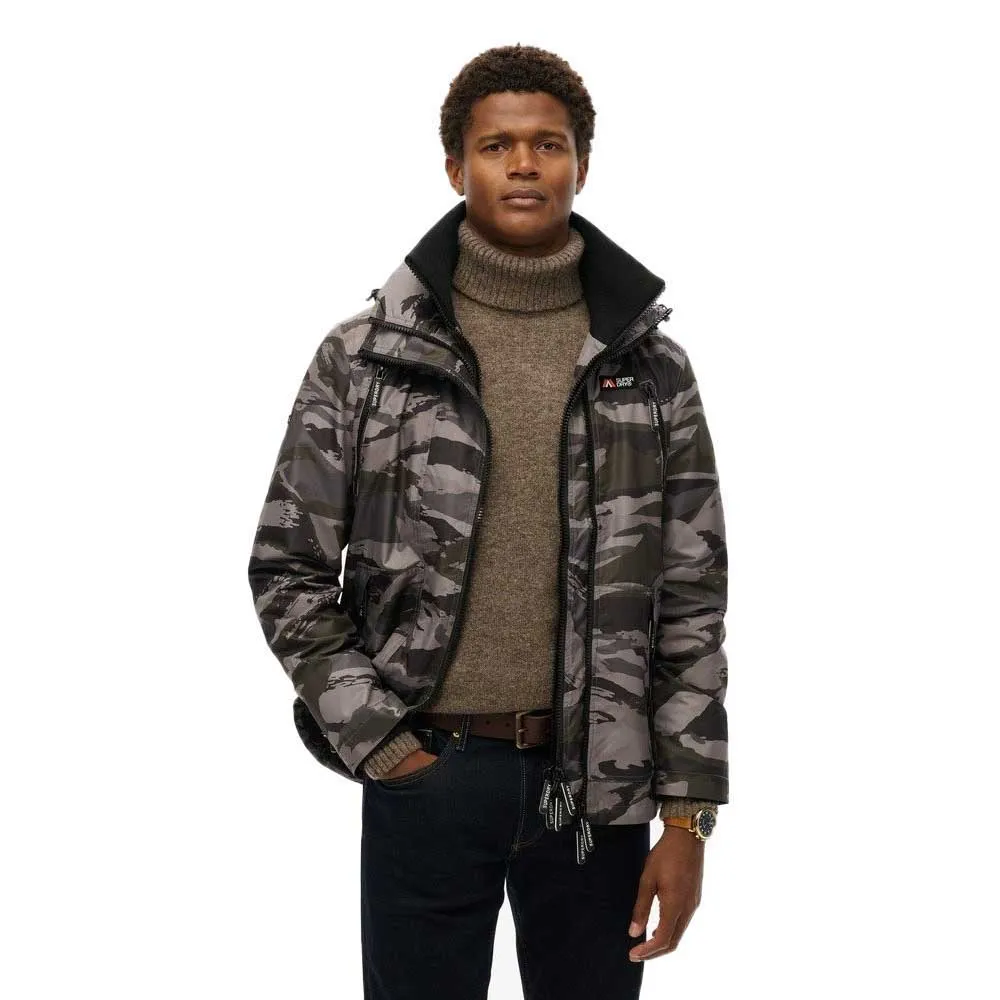 

Куртка Superdry Mtn Windbreaker, серый