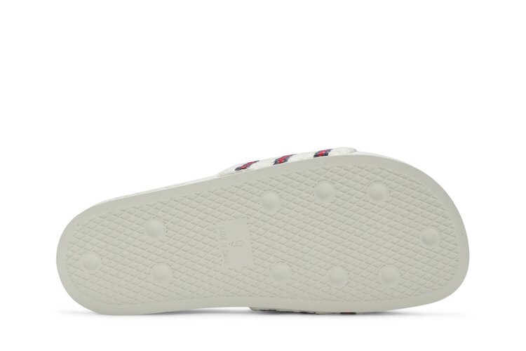 Кроссовки Adidas Extra Butter x Consortium Adilette, белый — фото 4