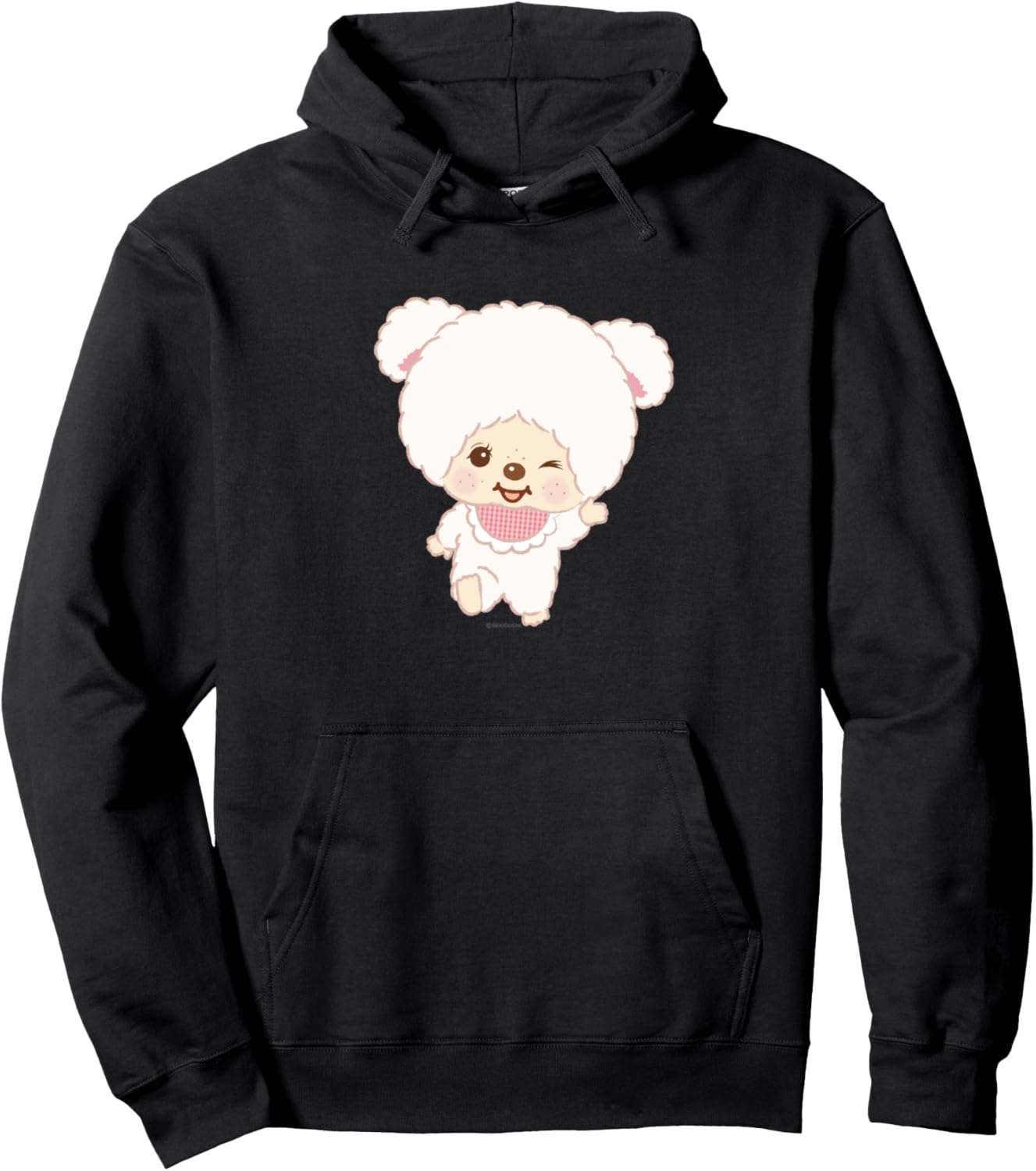 

Худи Monchhichi с графическим принтом, черное