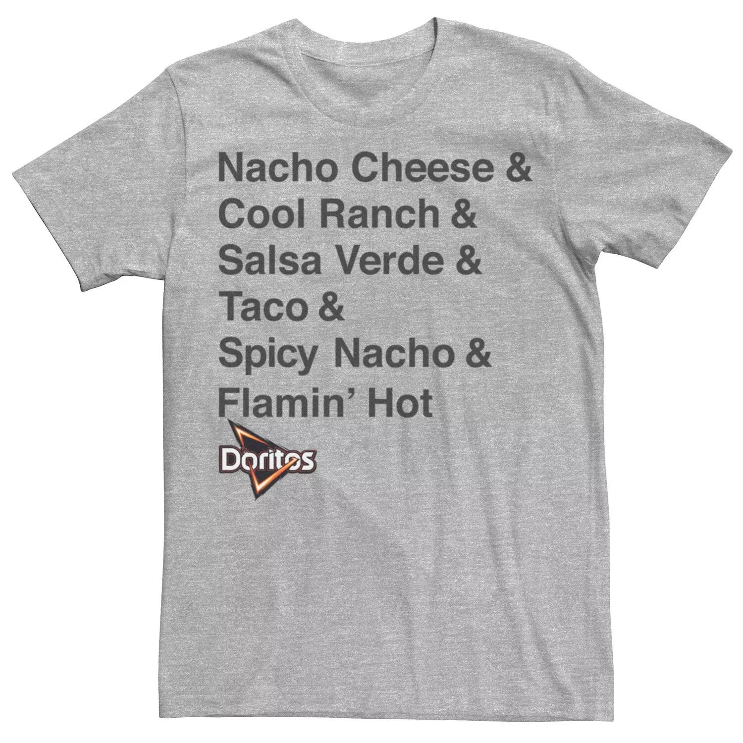 

Мужская футболка Doritos Tortilla Chips Flavors Licensed Character
