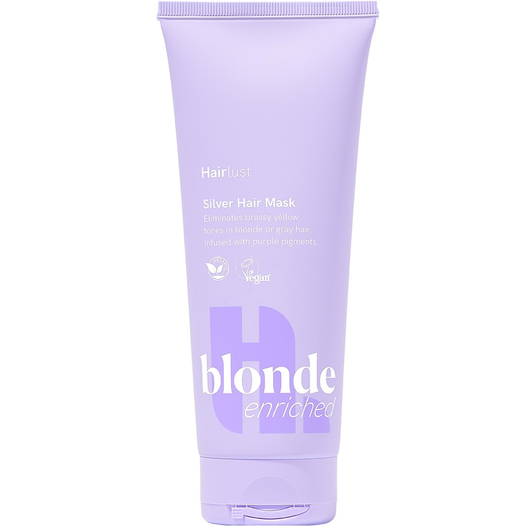 

Маска для волос blonde enriched silver Hairlust, объем 200 мл
