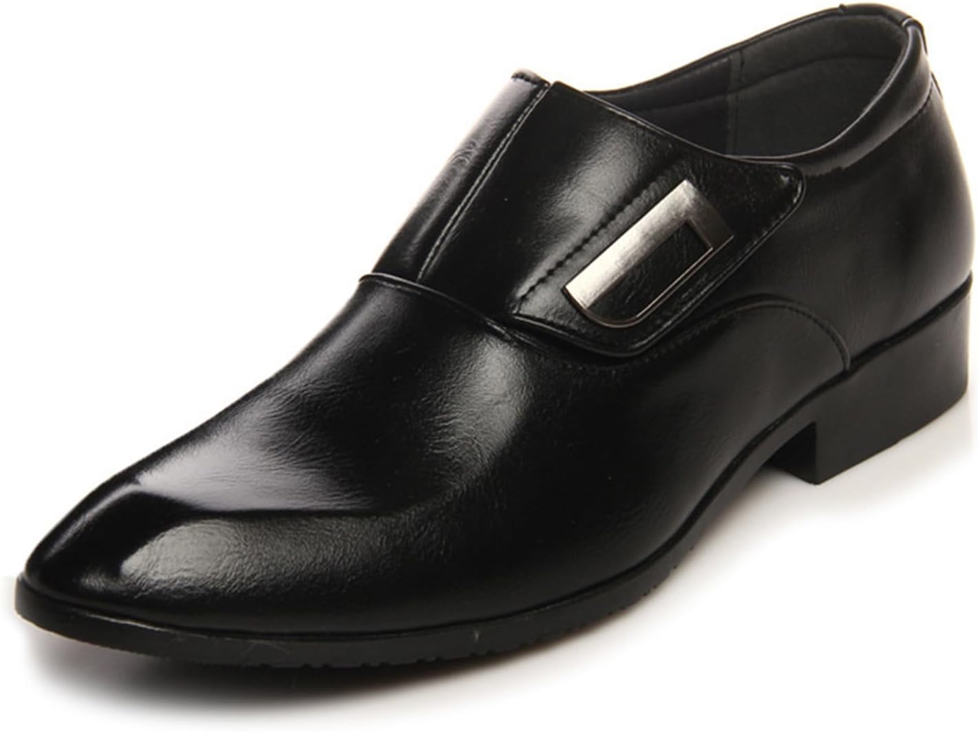 

Мужские туфли ADMLZQQ из кожи, оксфорды, деловые дерби для мужчин, черный