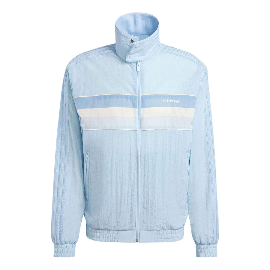 

Куртка adidas 80s Nylon Archive 3-Stripes Track Top 'Blue', синий